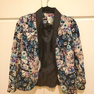 Floral Blazer Jacket